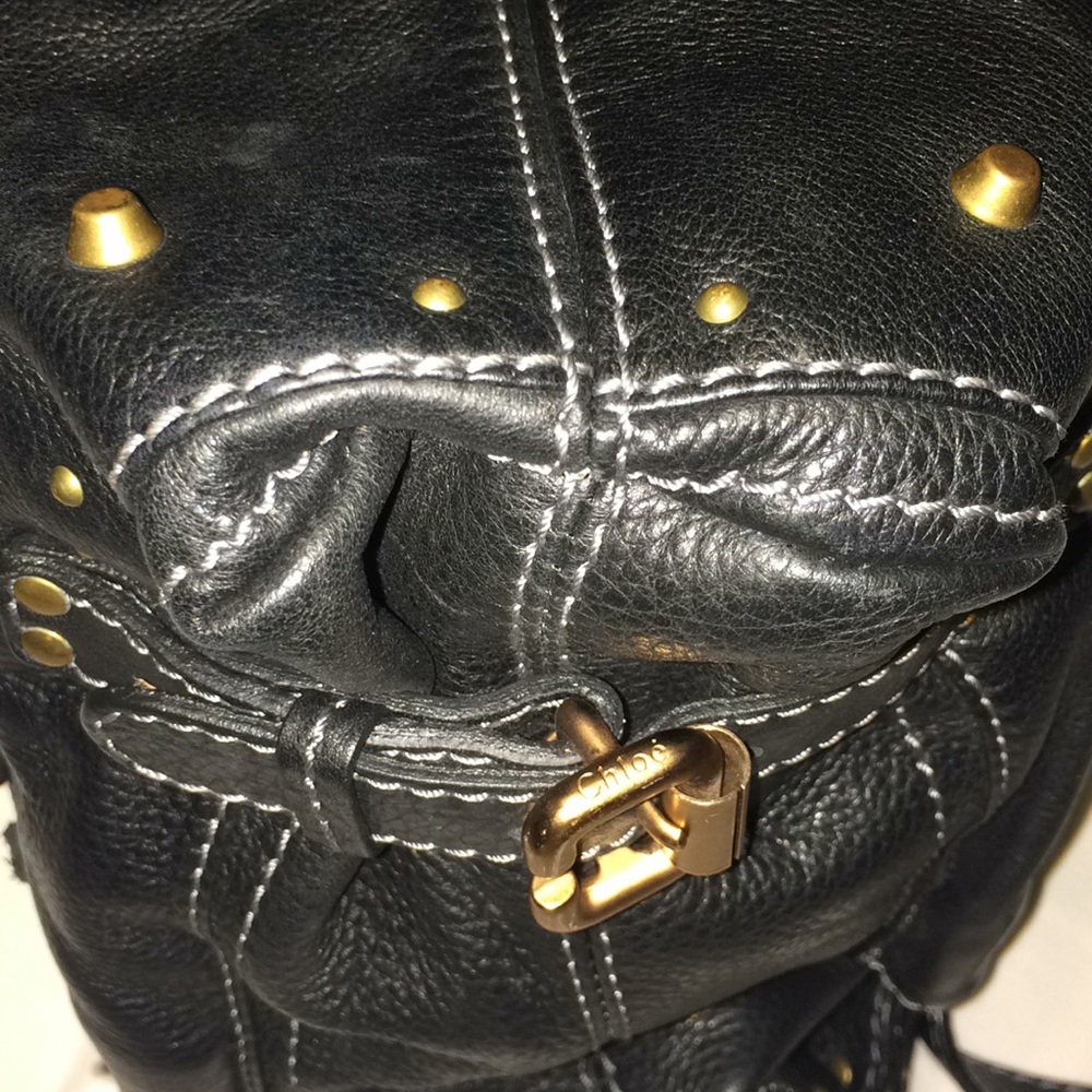 Chloe’ black leather shoulder bag - Picture 12 of 12